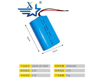 18650-2P-3600mAh